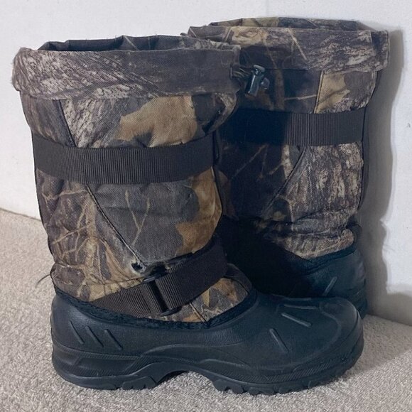 5/$25 Ice Fields Woodland Camo Winter Snow Boots 6 - Picture 5 of 15